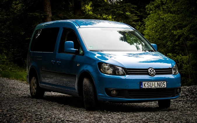 Volkswagen Caddy cena 33500 przebieg: 360000, rok produkcji 2013 z Jordanów małe 466